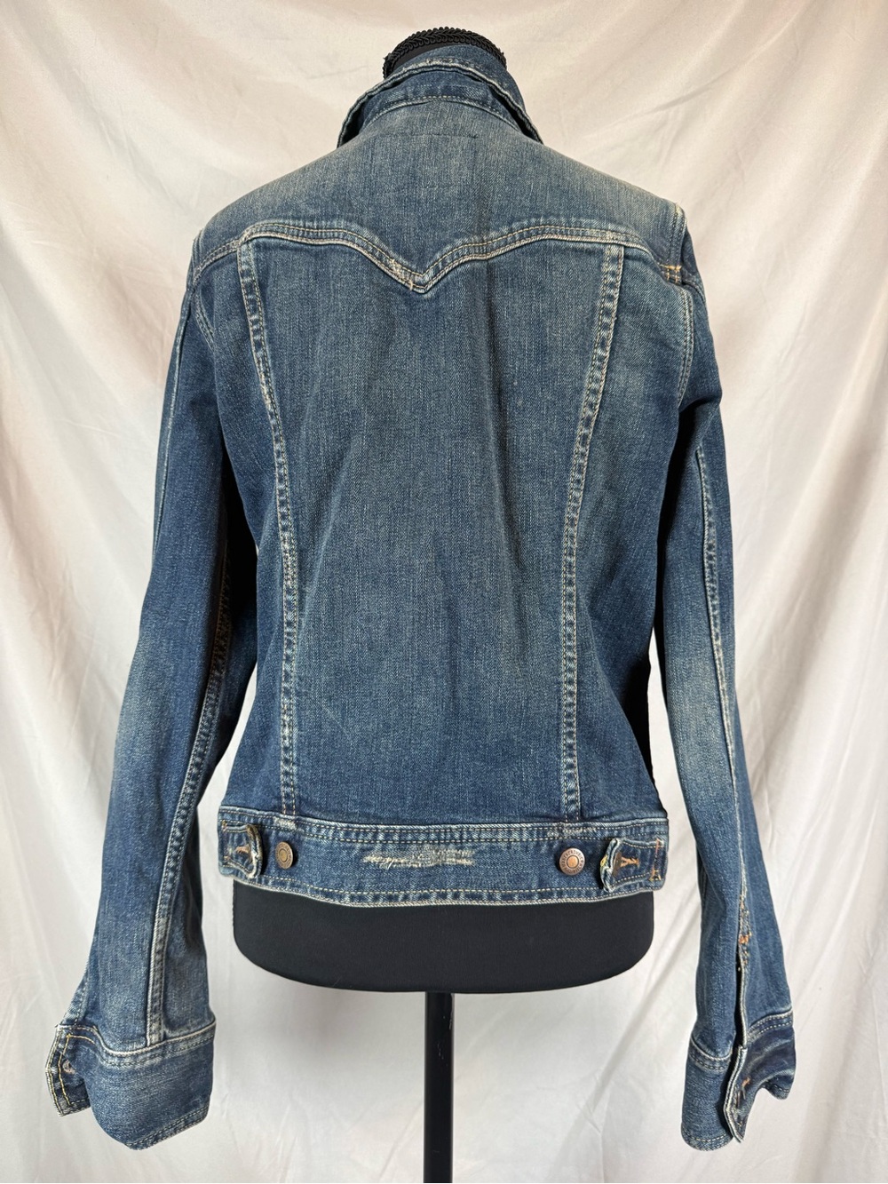 Vintage Y2K Abercrombie & Fitch Denim Jacket - Size Large - Picture 6 of 6